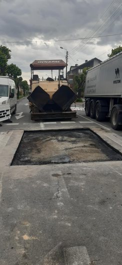 Naprawa ulicy Sieradzkiej na finiszu. Jest szansa, że wieczorem będzie przejezdna